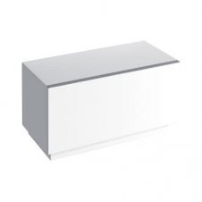 Zdjęcie Szafka stojąca, boczna, pozioma iCon 89 cm, biały połysk