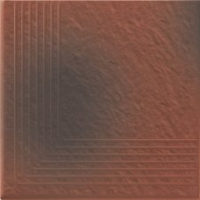 Zdjęcie Opoczno Shadow stopień narożny strukturalny 3-d 30x30 czerwony OP077-020-1