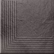 Zdjęcie Opoczno Solar stopień narożny strukturalny 3-D 30x30 grafit OP128-016-1