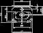 Zdjęcie Umywalka prostokątna VARIUS 40 cm, z otworem, z przelewem