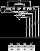Zdjęcie Umywalka meblowa VARIUS 80 cm z otworem, prostokątna