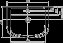 Zdjęcie Umywalka meblowa PRIMO 65 cm z otworem, KOŁO Simple