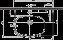 Zdjęcie Umywalka asymetryczna STYLE 65 cm, z otowrem, prawa