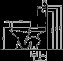 Zdjęcie Miska kompaktowa lejowa IDOL z odpływem pionowym, KOŁO Simple