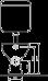 Zdjęcie Miska ustępowa stojąca lejowa IDOL z odpływem poziomym, KOŁO Simple