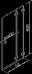 Zdjęcie Drzwi skrzydłowe NIVEN 80, prawostronne