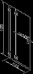 Zdjęcie Drzwi skrzydłowe NIVEN 120, lewostronne