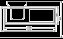 Zdjęcie Szafka wisząca podumywalkowa EGO/OVUM by Antonio Citterio, 127 cm, lewa, kolor biały połysk
