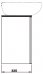 Zdjęcie Szafka wisząca uniwersalna DOMINO XL 60 cm, biały połysk