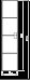 Zdjęcie Szafka wisząca boczna PRIMO, wysoka, kolor biały połysk, KOŁO Simple