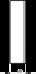 Zdjęcie Szafka wisząca boczna REKORD, górna, korpus biały, KOŁO Simple