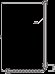 Zdjęcie Poręcz prysznicowa jednoramienna LEHNEN FUNKTION z gładkim ramieniem pionowym 60 x 110 cm, prawa