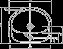 Zdjęcie Umywalka meblowa SOLO 50 cm z otworem, z przelewem, KOŁO Simple