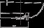 Zdjęcie Umywalka meblowa SOLO 50 cm z otworem, z przelewem, KOŁO Simple