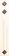 Secret Bianco listwa Murano kostki 4,8x29,5